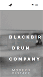 Mobile Screenshot of blackbirddrums.com